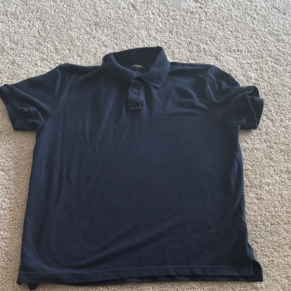 Old Navy Dark Blue Polo Shirt